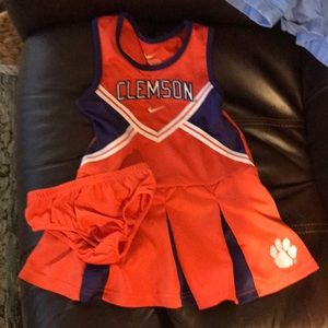 Girls Clemson cheerleader outfit size 4t